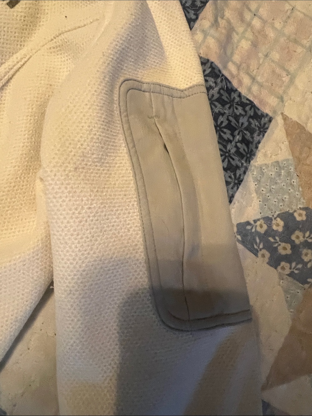 Cream women’s REI Fleece jacket size XL - Picture 4 of 5